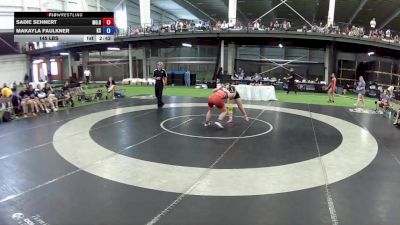 145 lbs Sadie Sehnert, Missouri Red vs Makayla Faulkner, Kansas