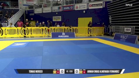 Tomas Merced vs Arman Onias Almenaba Fernandez 2025 Pan IBJJF Jiu-Jitsu No-Gi Championship