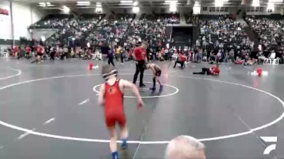 70 lbs Cons. Round 1 - Alex Brockevelt, Unattached vs Koen Miller, Norton Wrestling Club