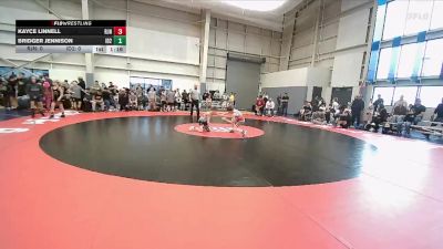 71 lbs Finals (8 Team) - Kayce Linnell, Team RJN vs Bridger Jennison, Idaho 2