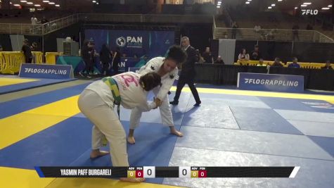 London Beth Navarro vs Yasmin Paff Burgareli 2025 Pan Jiu Jitsu IBJJF Championship