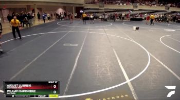 107 Championship Bracket Champ. Round 2 - August Lubinski, West Bend West vs William Bainbridge, Hastings