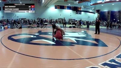 157 lbs Semifinal - Max Murray, Liberty Flight Club vs Matthew Kaiser, Legacy Dragons