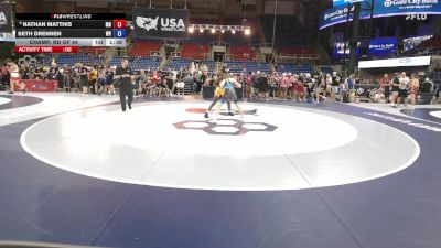 113 lbs Champ. Rd Of 64 - Nathan Matthis, MD vs Seth Drennen, WV