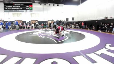 150 lbs Consi Of 8 #2 - Dominic Archilla, Pomperaug/Watwn/Naug vs Alessandro Ordaya, Manchester