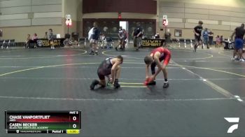 78 lbs Cons. Semi - Chase VanPortfliet, Ares vs Casen Becker, Black Fox Wrestling Academy