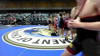 110 lbs Round Of 32 - Mattilyn Givens, Allen vs Olivia Myers, Goldendale