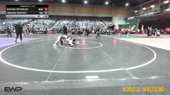 115 lbs Quarterfinal - Nathan Reynolds, Monster Garage vs Lincoln Bastian, Idaho Gold