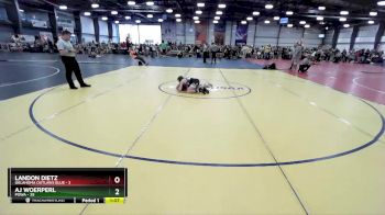 80 lbs Rd# 2 10:30am Friday - Aj Woerperl, POWA vs Landon Dietz, Oklahoma Outlaws Blue