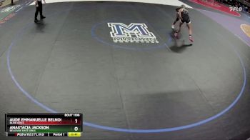 Cons. Round 1 - Anastacia Jackson, Bellevue East Girls vs Aude Emmanuelle Belnog, Blair Girls