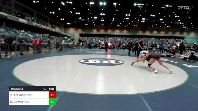 155 lbs Consi Of 4 - Zusette Arellano, Pomona vs Gabriela Galvez, Layton