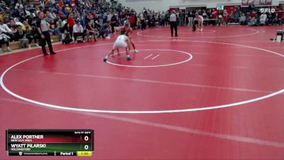 121 lbs 3rd Place Match - Wyatt Pilarski, Holdingford vs Alex Portner, New Ulm Area