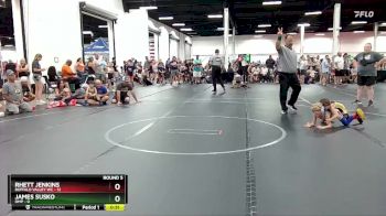 48 lbs Round 5 (6 Team) - Rhett Jenkins, Buffalo Valley WC vs James Susko, OMP