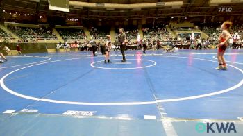 76 lbs Quarterfinal - Jagger Autry, Broken Arrow Wrestling Club vs Jaxon Johnson, Carl Albert