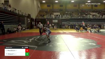 160 lbs Consolation - Ibraheim Mendheim, St. Benedict`s Prep vs Thomas Stewart, Blair Academy