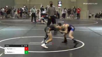 64 lbs Consolation - Lucas Forman, Nevada Elite vs Lane Walters, Salina WC