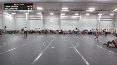 76 lbs Cons. Round 1 - Zaiden Johnson, Unattached vs Skylar Nguyen, Stellar Trained