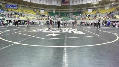 86 lbs Semifinal - Baker Brogden, North DeSoto Wrestling Academy vs Wilkinson Taylor, Rogers Iron Wrestling