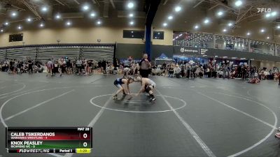 76 lbs Round 1 (4 Team) - Caleb Tsikerdanos, Warhawks Wrestling vs Knox Peasley, Richmond WC