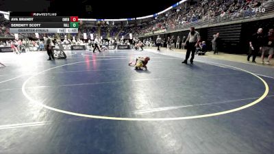 75 lbs Quarterfinal - Ava Brandt, Owen J. Roberts vs Serenity Scott, Valley