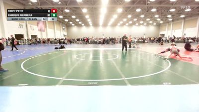120 lbs Consi Of 64 #2 - Tripp Petit, NC vs Enrique Herrera, MD