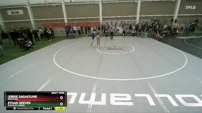 113 lbs Quarterfinal - Ethan Reeves, Pleasant Grove vs Jorge Sagastume, Westlake