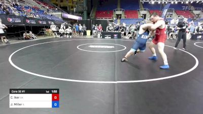 215 lbs Cons 32 #1 - Coleman Iker, OK vs Jack Miller, IL