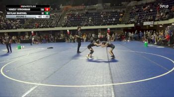 70 lbs Round 3 - Kinzly Strohman, THWC vs Skylah Barthel, MN Elite