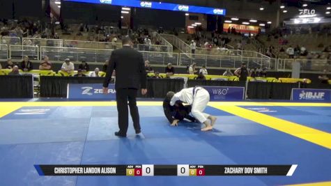 Zachary Dov Smith vs Christopher Landon Alison 2025 Pan Jiu Jitsu IBJJF Championship