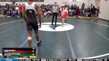 160 lbs Cons. Round 1 - John Bussey, Saks Sr vs Jaccari Witchard, Mae Jemison