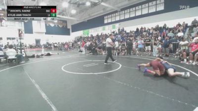110 lbs Cons. Round 2 - Kylie-Ann Thach, Lab Academy vs Xochitl Saenz, Reign Wrestling Club