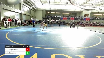 145 lbs Round Of 32 - Luke Chapman, Montville vs Austin Coiro, Simsbury