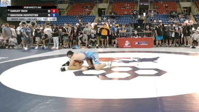 150 lbs Champ. Rd Of 32 - Oakley Rich, Kansas vs Grayson Hostetter, Pennsylvania
