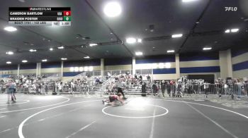 102 lbs Round Of 32 - Cameron Bartlow, USA Gold vs Braiden Foster, Gold Rush Wr Ac