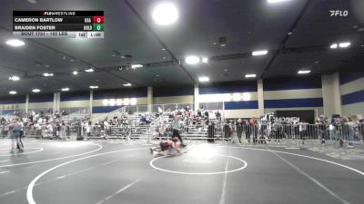 102 lbs Round Of 32 - Cameron Bartlow, USA Gold vs Braiden Foster, Gold Rush Wr Ac