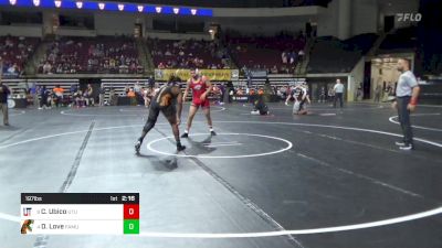 197 lbs Semifinal - Cesar Ubico, Utah Tech vs Dominic Love, Florida A&M