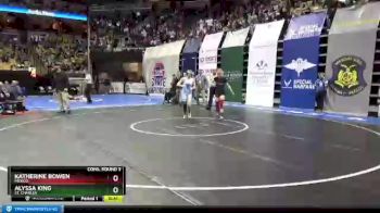 105 lbs Cons. Round 3 - Alyssa King, St. Charles vs Katherine Bowen, Mexico