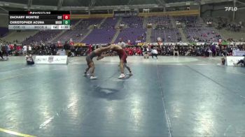 157 lbs Finals (2 Team) - Zachary Montez, Coe vs Christopher Acuna, Concordia-Moorhead