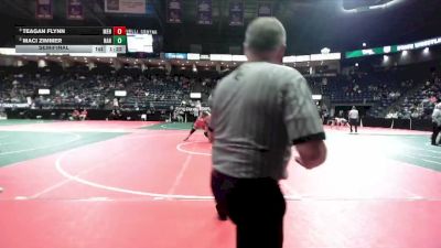 235 lbs Semifinal - Teagan Flynn, MEN1 vs Maci Zimmer, NAN