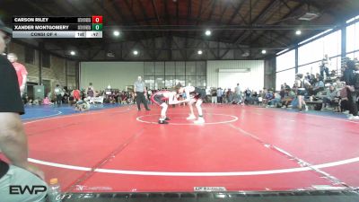 120 lbs Consi Of 4 - Carson Riley, Skiatook Youth Wrestling vs Xander Montgomery, Skiatook Youth Wrestling