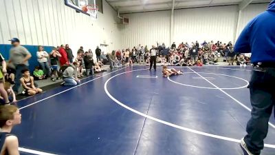 76 lbs Rr Rnd 1 - Wyatt Voros, Scissortail Wrestling Club vs Teddy Mendenhall, Tahlequah Wrestling Club