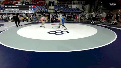 144 lbs Champ. Rd Of 128 - Wilson Jamison, TN vs Liam Fitzpatrick, MI
