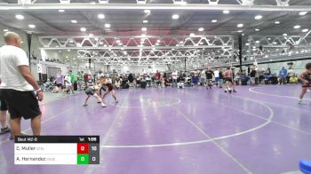 90 lbs Rr Rnd 6 - Cael Muller, Steller Trained Mantis vs Alex Hernandez, Savage Wrestling