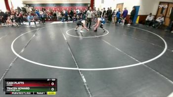 150 lbs Cons. Round 5 - Cash Platts, Lyman vs Tracen Howard, Cheyenne East