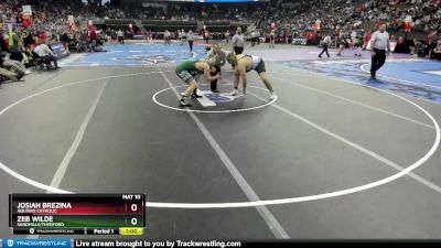 Cons. Round 3 - Josiah Brezina, Aquinas Catholic vs Zeb Wilde, Sandhills/Thedford