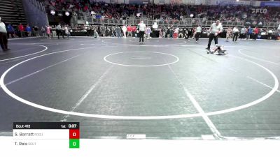 52 lbs Quarterfinal - Seth Barratt, Rogue Warrior Wrestling vs Thomas Reis, Southern Illinois Bulldog WC