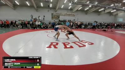 165 lbs Cons. Round 7 - Beckett Cropp, Fort Collins vs Luke Diehl, Coronado