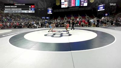 100 lbs Champ. Rd Of 128 - Jhakai Roller, TN vs Mason Keessecker, PA