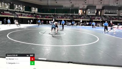 190 lbs Consi Of 32 #2 - Becker Reiner, Peddie School vs Tomas Delgado, Brunswick