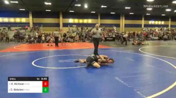 Match - Elias McKean, Mingus Mountain Wrestling Club vs Devin Bobzien, Poway Elite